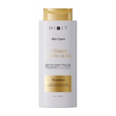 MIXIT Hair Expert Шампунь для волос усиление блеска и придание силы Collagen & Amino Acids 400мл